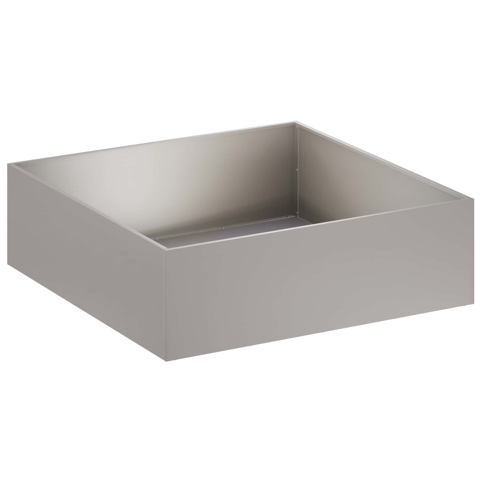 Plantenbak Roestkleurig 100 x 100 x 30 cm weervast staal
