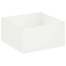 Plantenbak Wit 60 x 60 x 40 cm Koudgewalst staal