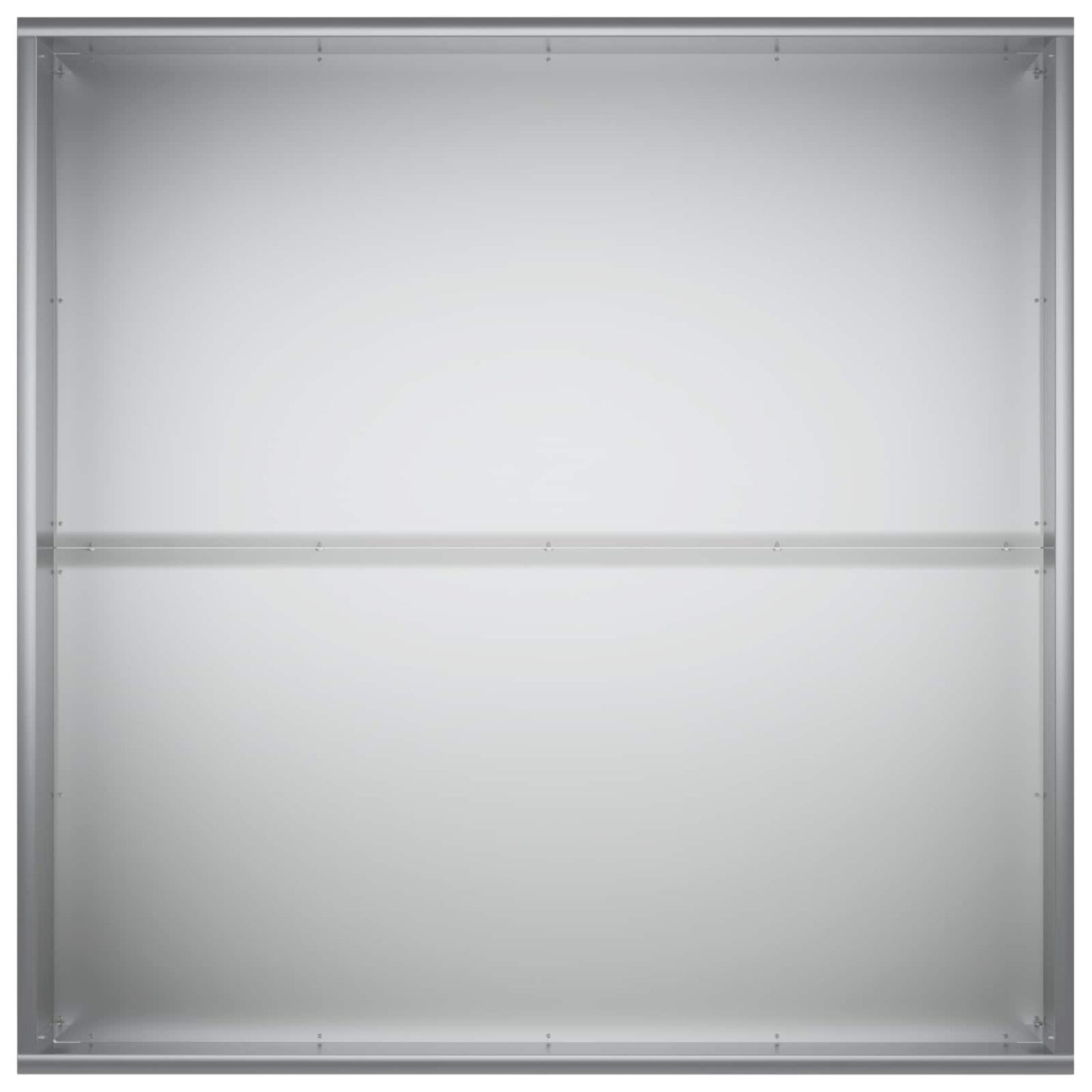 Plantenbak 2 st zilver 60 x 60 x 40 cm Gegalvaniseerd staal