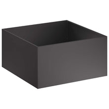Plantenbak Zwart 80 x 80 x 40 cm Koudgewalst staal