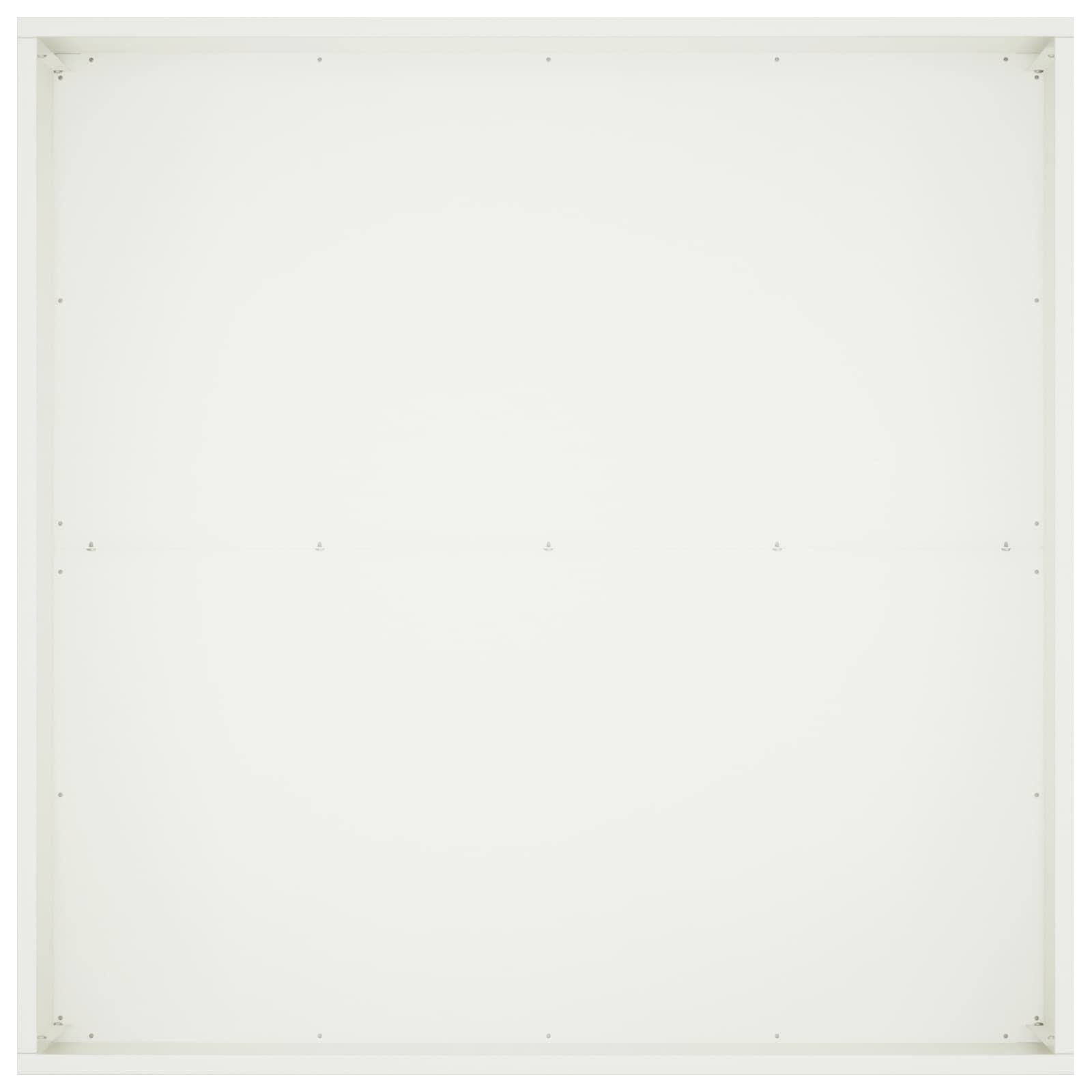 Plantenbak Wit 80 x 80 x 40 cm Koudgewalst staal