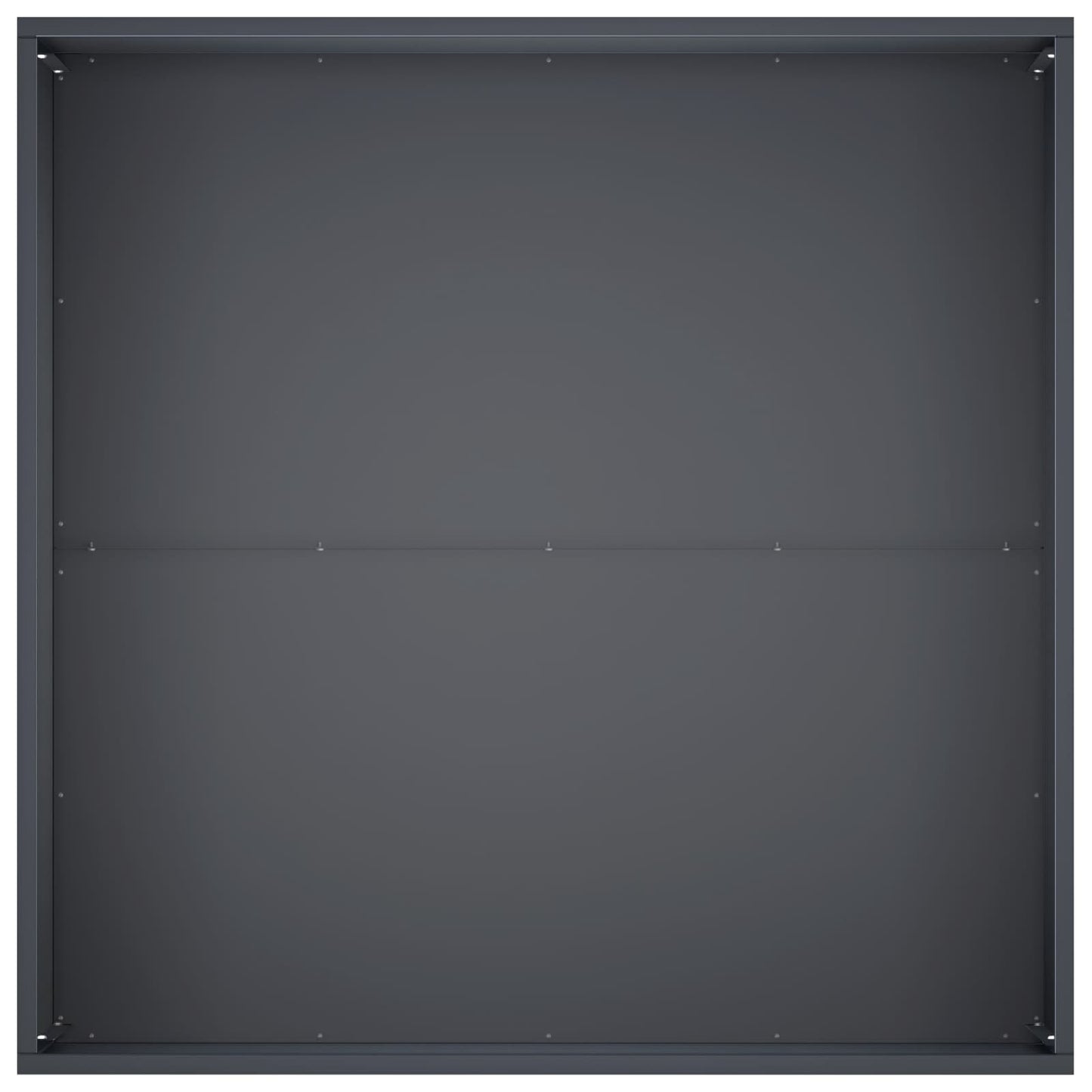 Plantenbak Antraciet 100 x 100 x 40 cm Koudgewalst staal