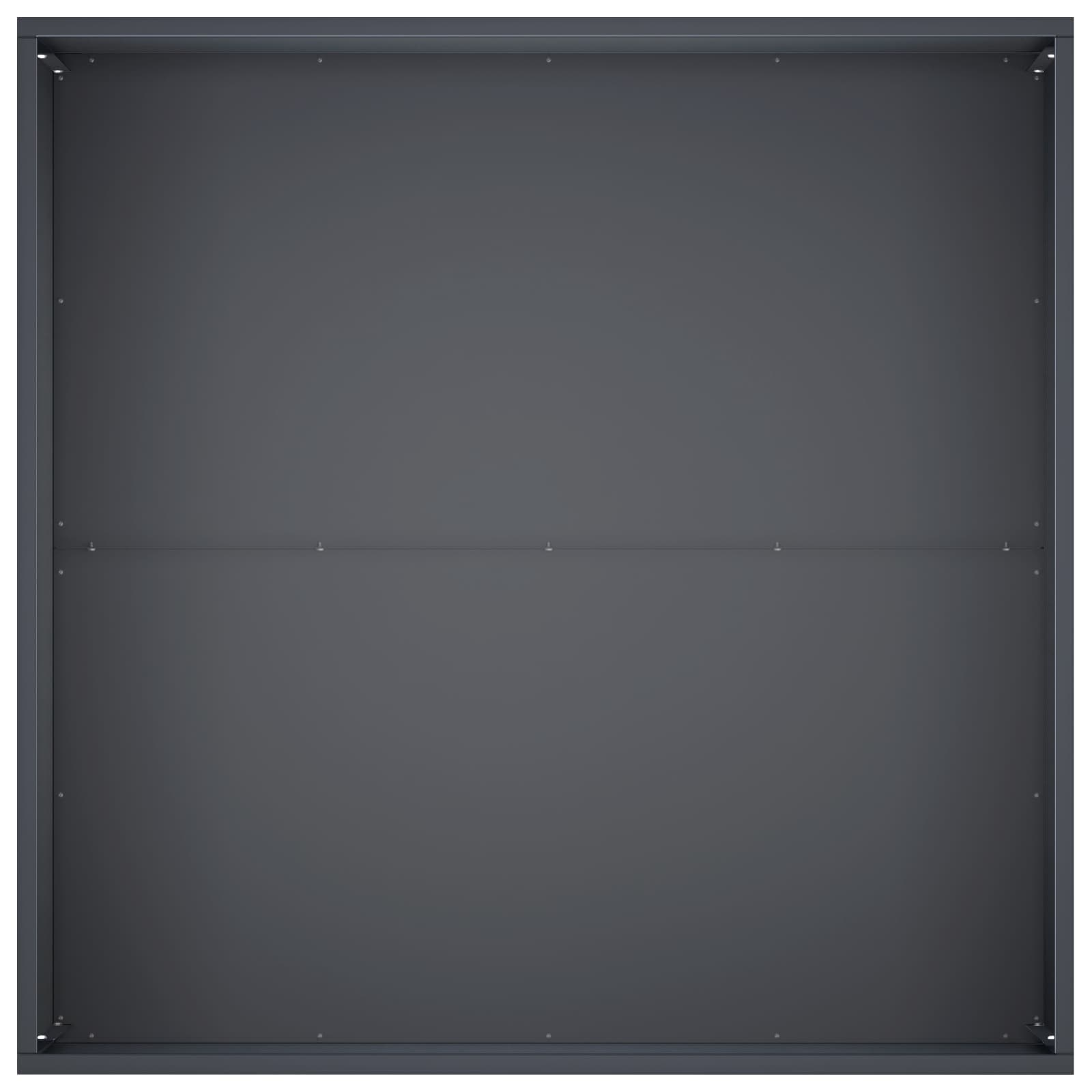 Plantenbak Antraciet 100 x 100 x 40 cm Koudgewalst staal