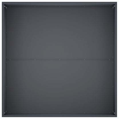 Plantenbak Antraciet 100 x 100 x 40 cm Koudgewalst staal