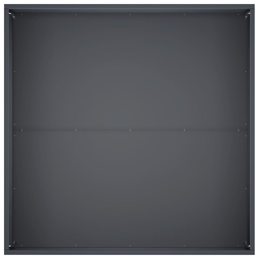 Plantenbak Antraciet 100 x 100 x 40 cm Koudgewalst staal