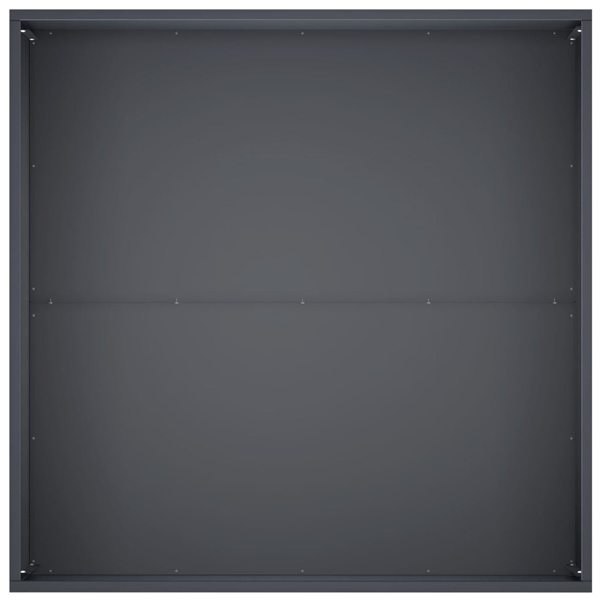 Plantenbak 2 st Antraciet 100 x 100 x 40 cm Koudgewalst staal