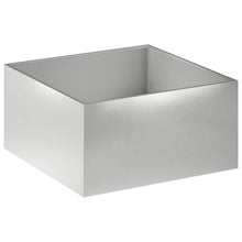 Plantenbak zilver 100 x 100 x 40 cm Roestvrij staal