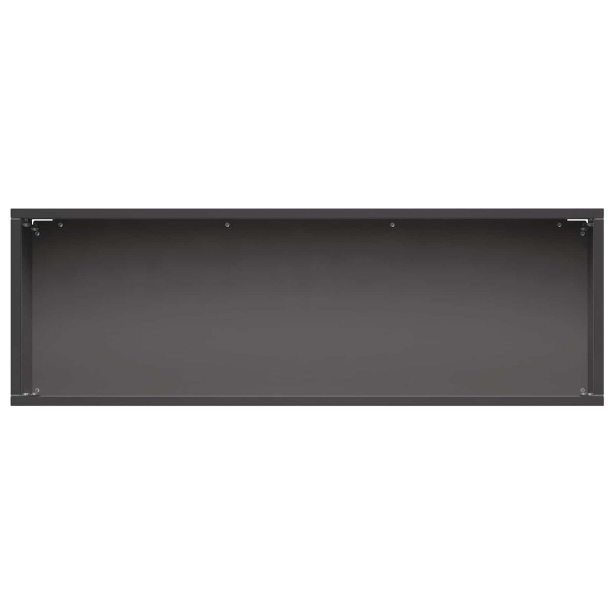 Plantenbak 2 st Zwart 40 x 20 x 20 cm Koudgewalst staal