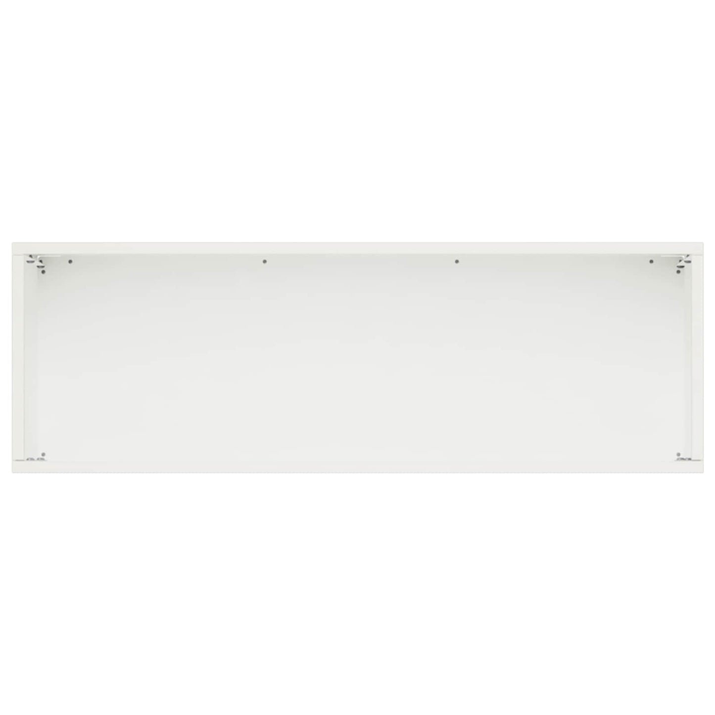 Plantenbak Wit 40 x 20 x 20 cm Koudgewalst staal