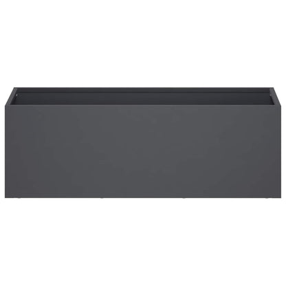 Plantenbak Antraciet 40 x 20 x 20 cm Koudgewalst staal