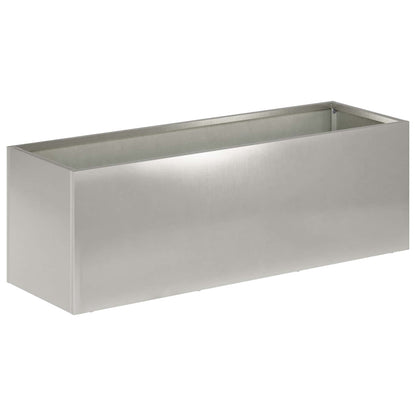 Plantenbak zilver 40 x 20 x 20 cm Roestvrij staal