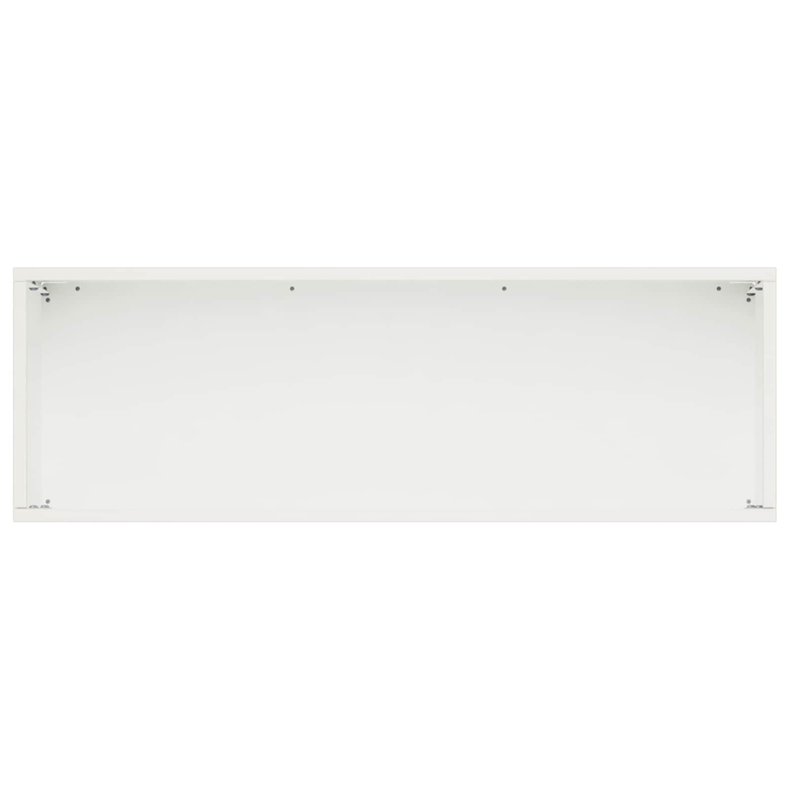 Plantenbak Wit 60 x 20 x 20 cm Koudgewalst staal