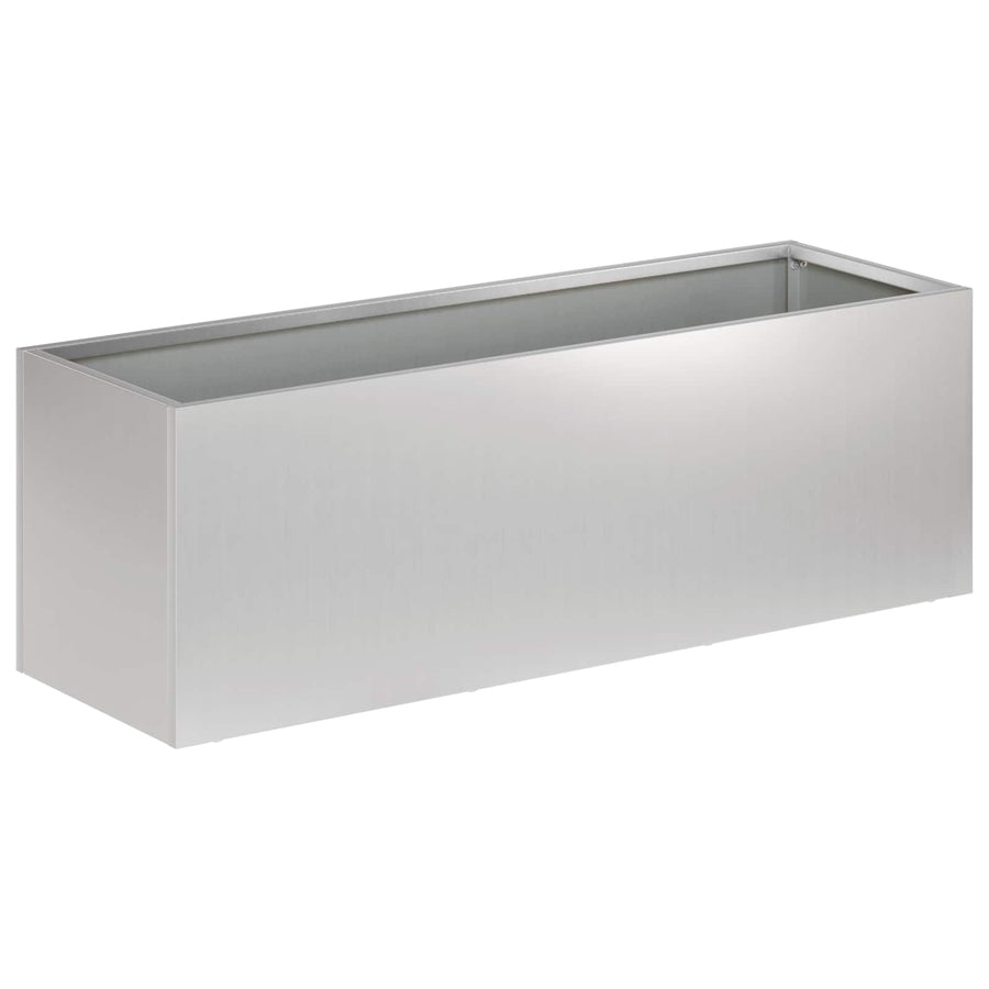 Plantenbak zilver 60 x 20 x 20 cm Gegalvaniseerd staal