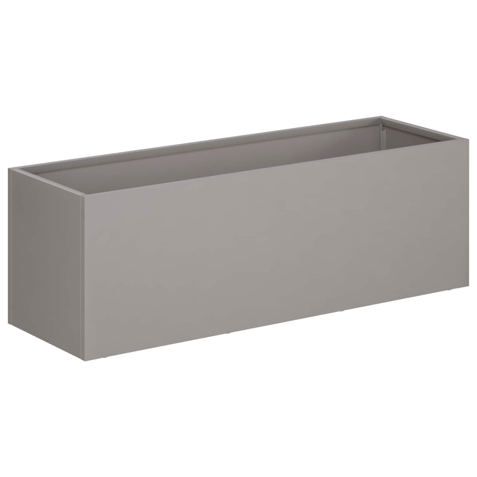 Plantenbak 2 st Roestkleurig 60 x 20 x 20 cm weervast staal