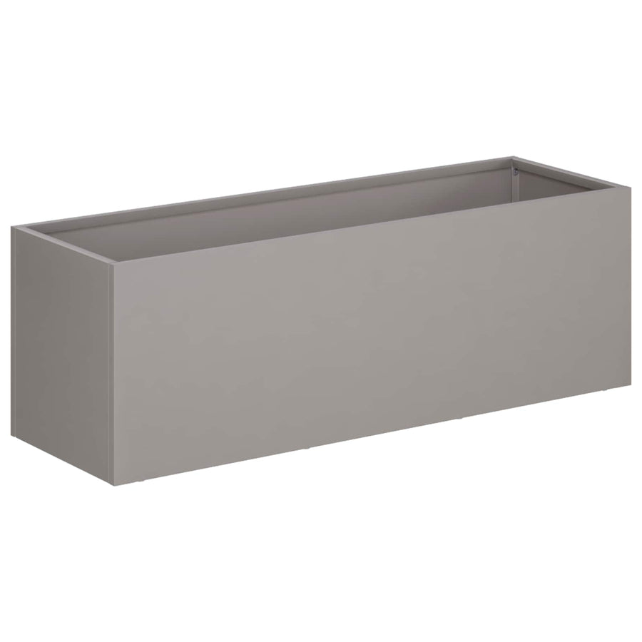 Plantenbak 2 st Roestkleurig 60 x 20 x 20 cm weervast staal