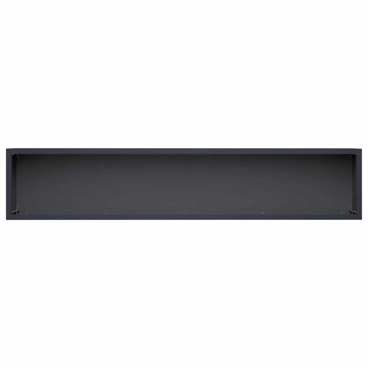 Plantenbak 2 st Antraciet 80 x 20 x 20 cm Koudgewalst staal