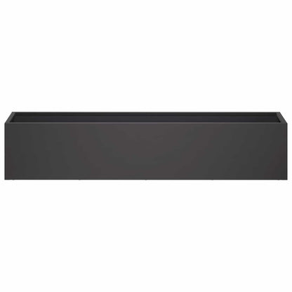 Plantenbak Zwart 100 x 20 x 20 cm Koudgewalst staal