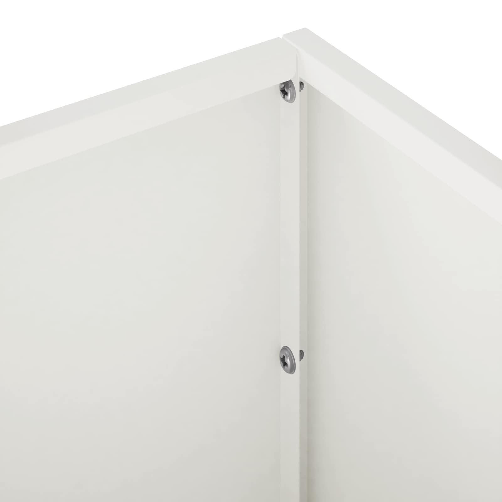 Plantenbak Wit 100 x 20 x 20 cm Koudgewalst staal