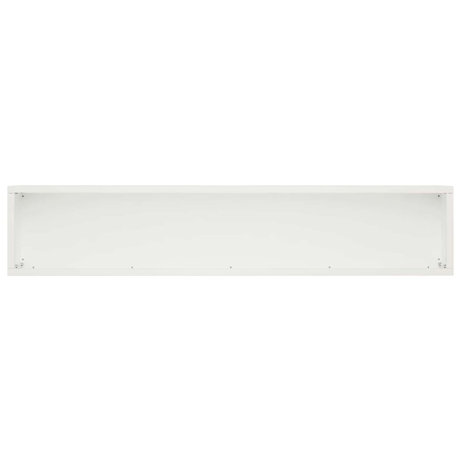 Plantenbak Wit 100 x 20 x 20 cm Koudgewalst staal