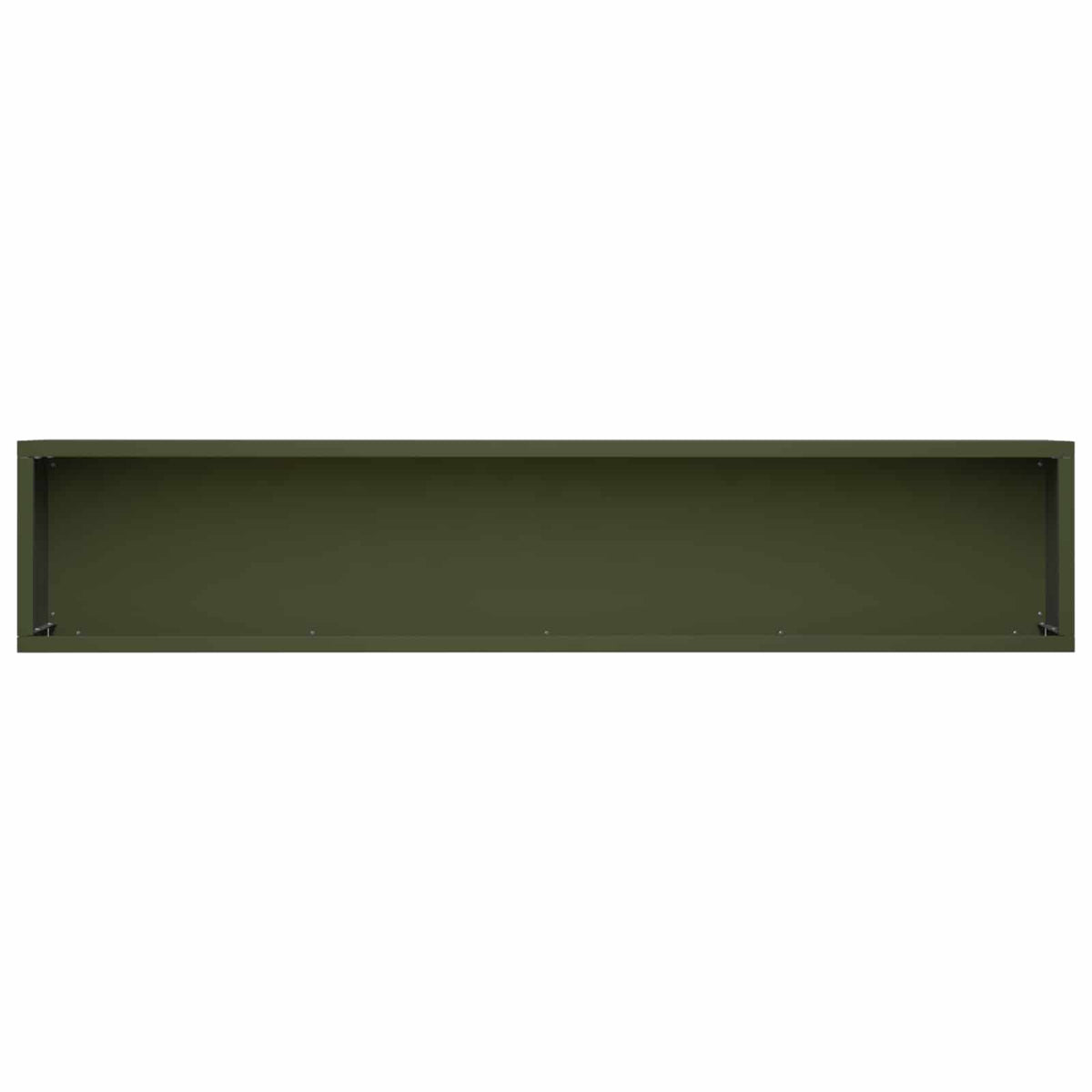 Plantenbak Olijfgroen 100 x 20 x 20 cm Koudgewalst staal