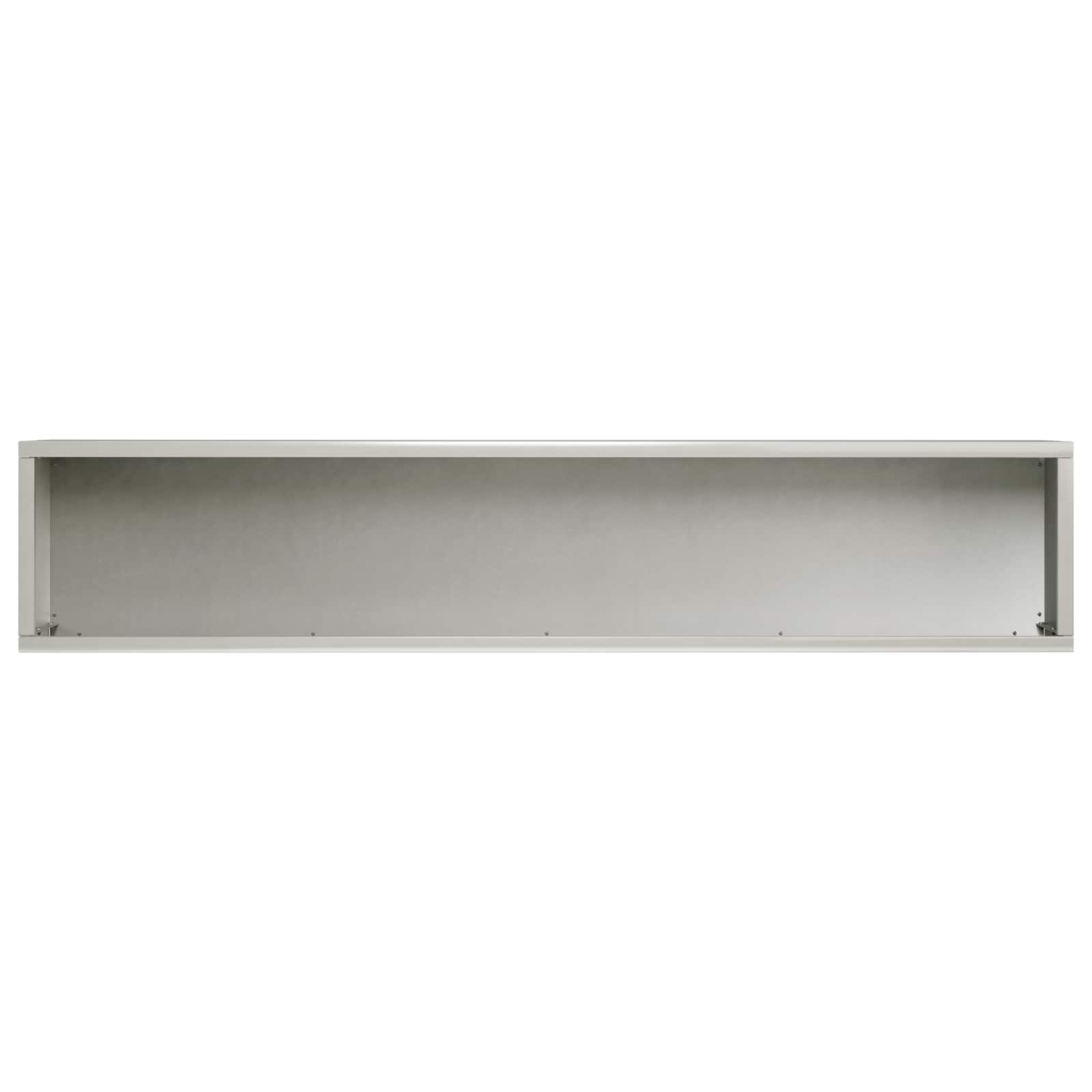 Plantenbak zilver 100 x 20 x 20 cm Roestvrij staal