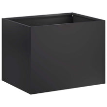 Plantenbak Zwart 40 x 30 x 30 cm Koudgewalst staal