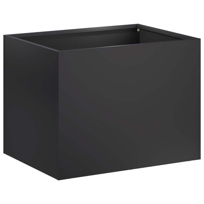 Plantenbak Zwart 40 x 30 x 30 cm Koudgewalst staal