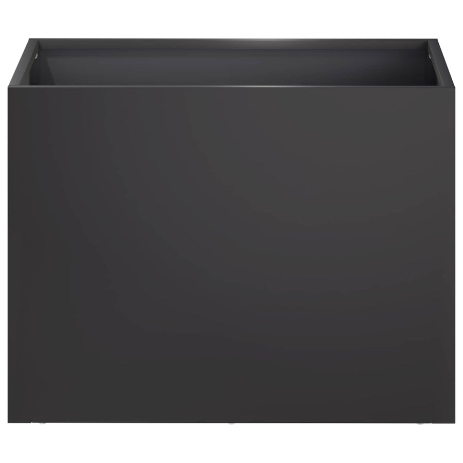 Plantenbak Zwart 40 x 30 x 30 cm Koudgewalst staal
