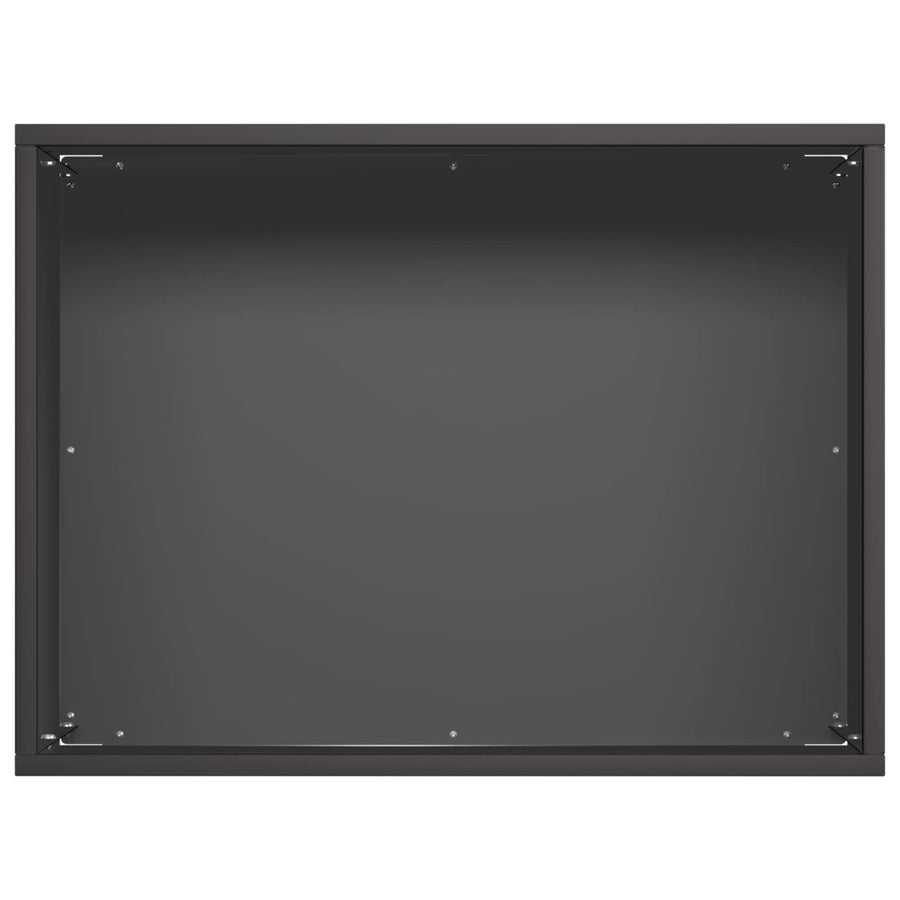 Plantenbak Zwart 40 x 30 x 30 cm Koudgewalst staal
