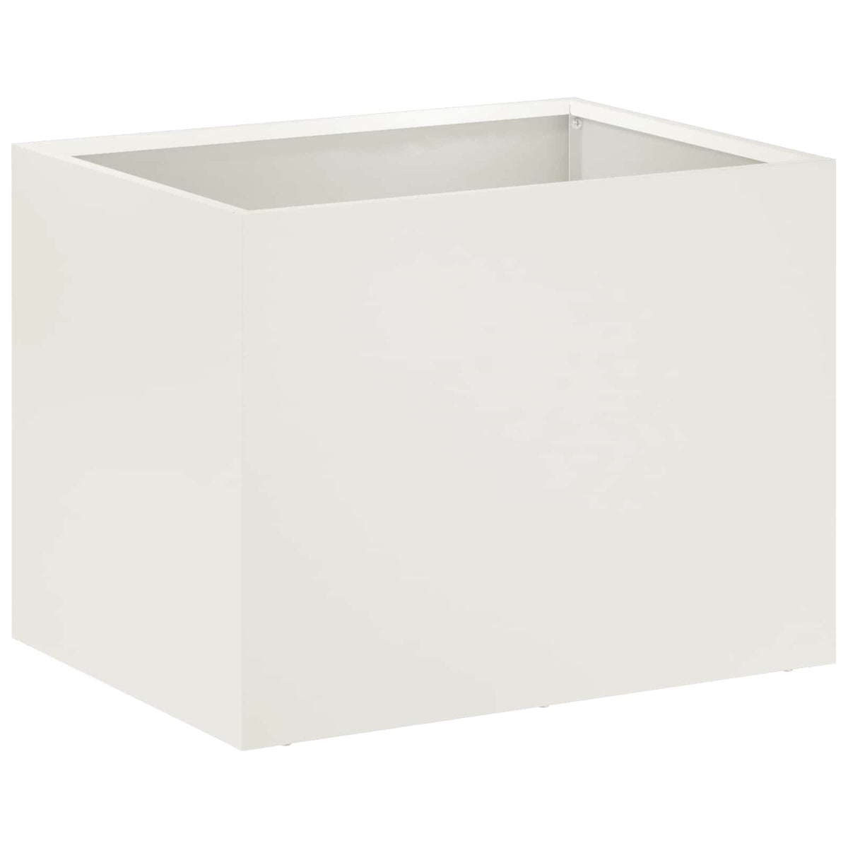 Plantenbak Wit 40 x 30 x 30 cm Koudgewalst staal