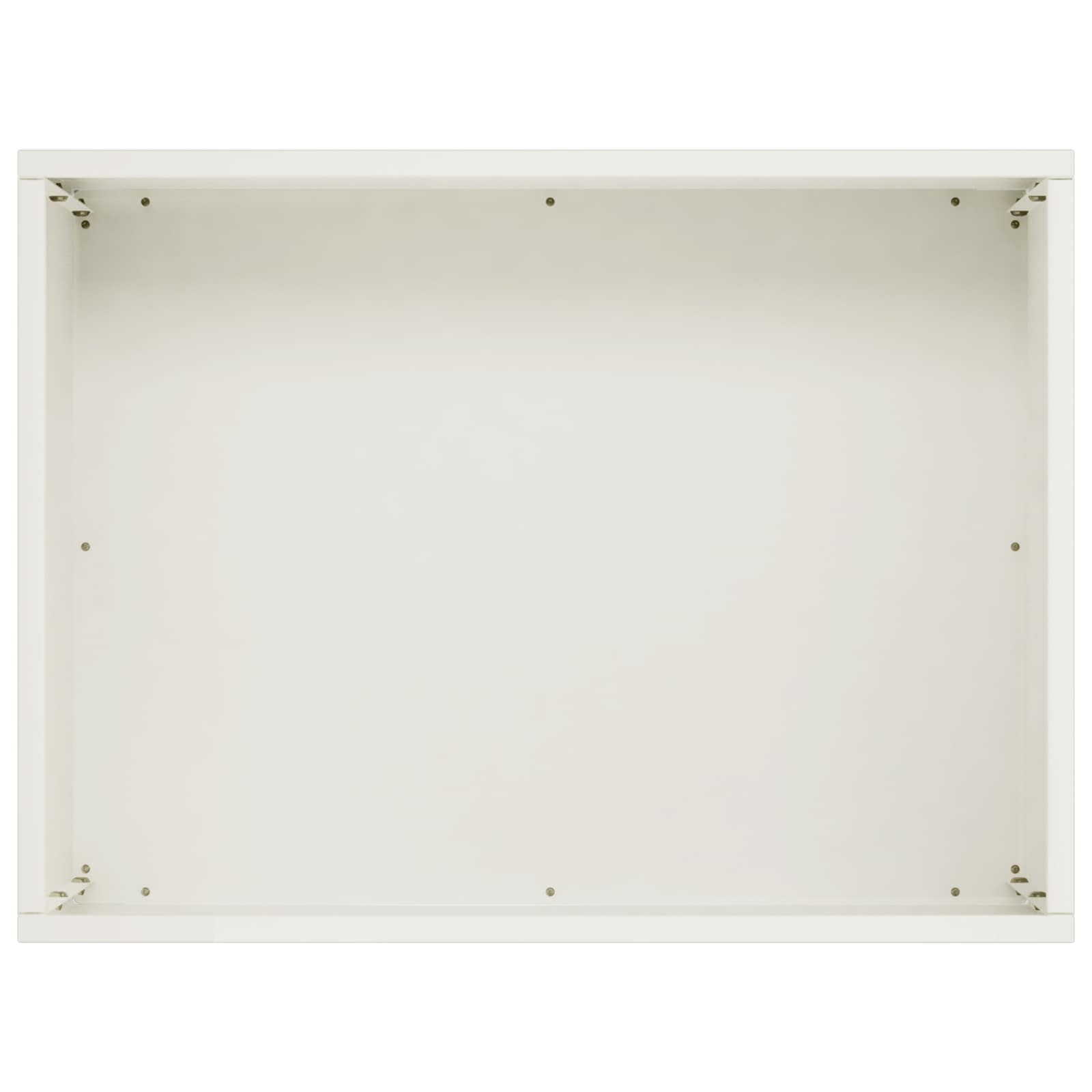 Plantenbak 2 st Wit 40 x 30 x 30 cm Koudgewalst staal