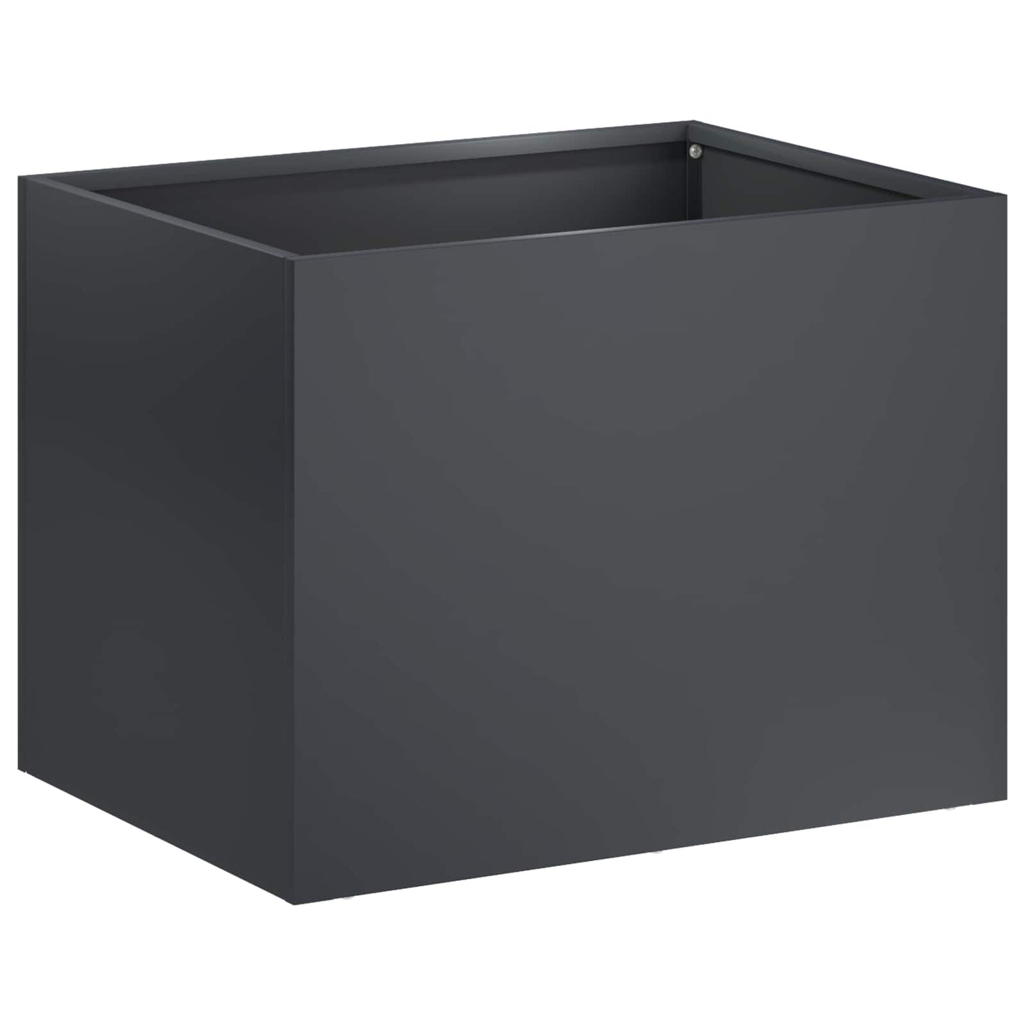 Plantenbak 2 st Antraciet 40 x 30 x 30 cm Koudgewalst staal