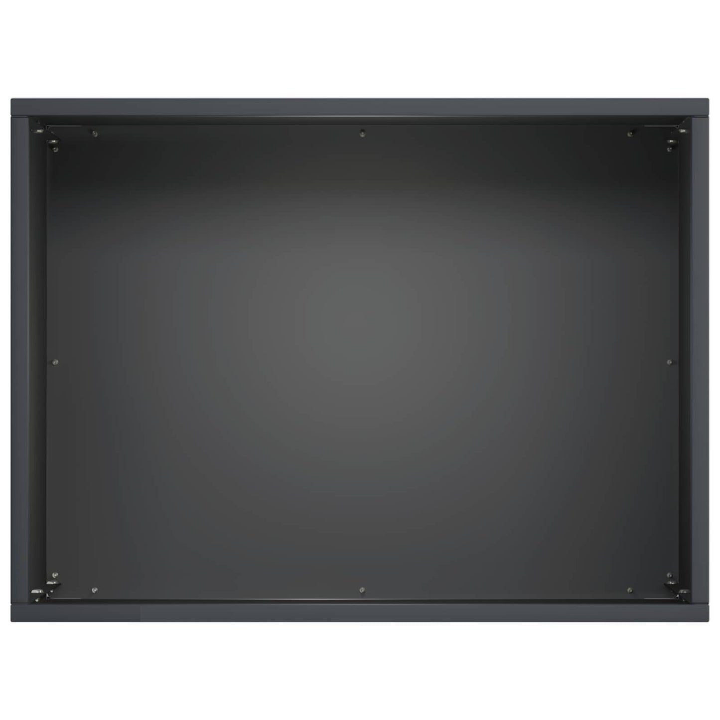 Plantenbak 2 st Antraciet 40 x 30 x 30 cm Koudgewalst staal