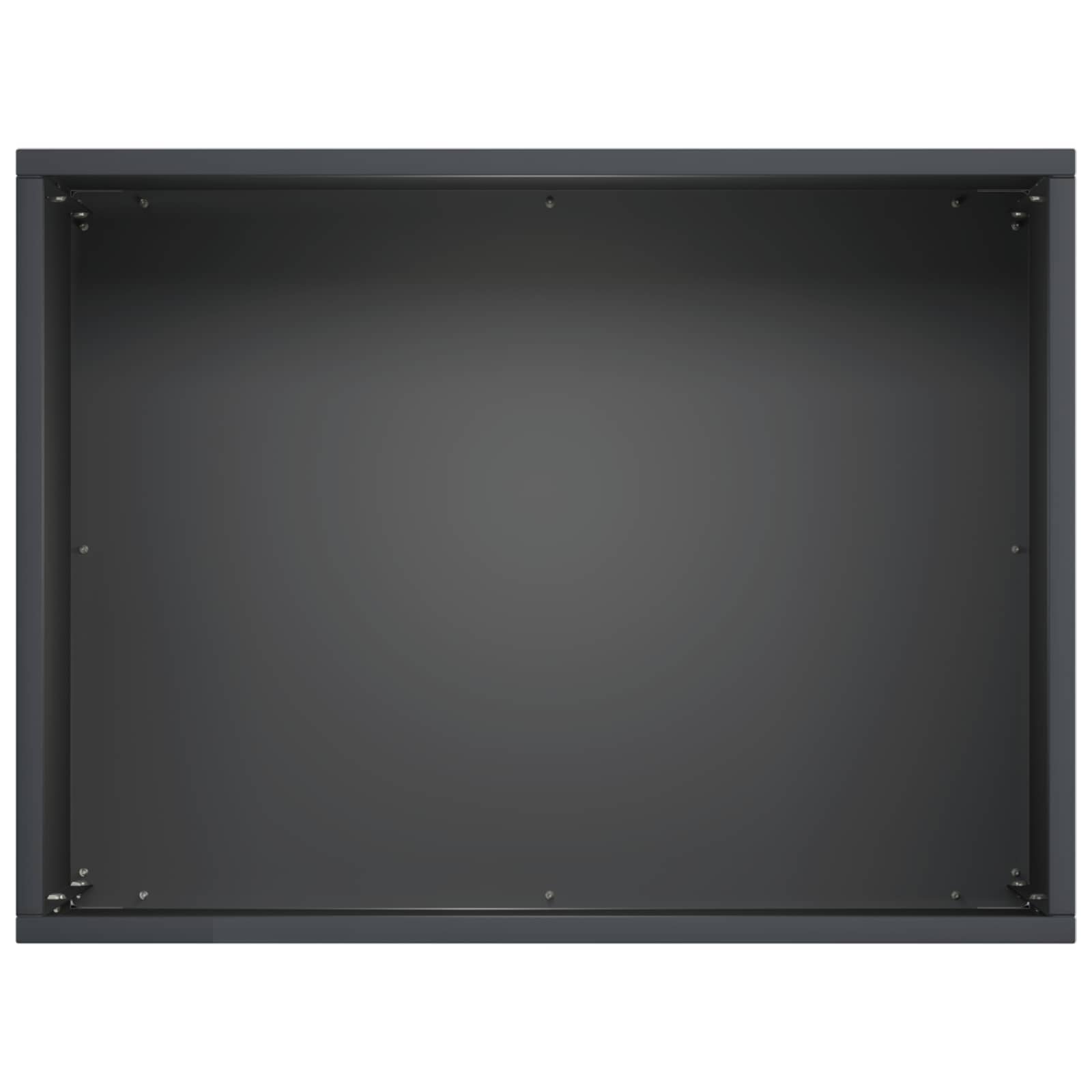 Plantenbak 2 st Antraciet 40 x 30 x 30 cm Koudgewalst staal