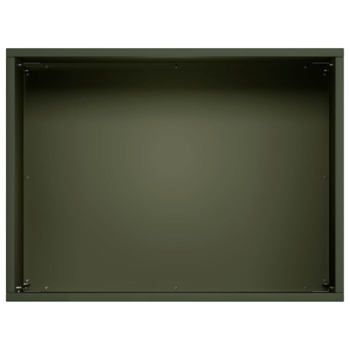 Plantenbak Olijfgroen 40 x 30 x 30 cm Koudgewalst staal