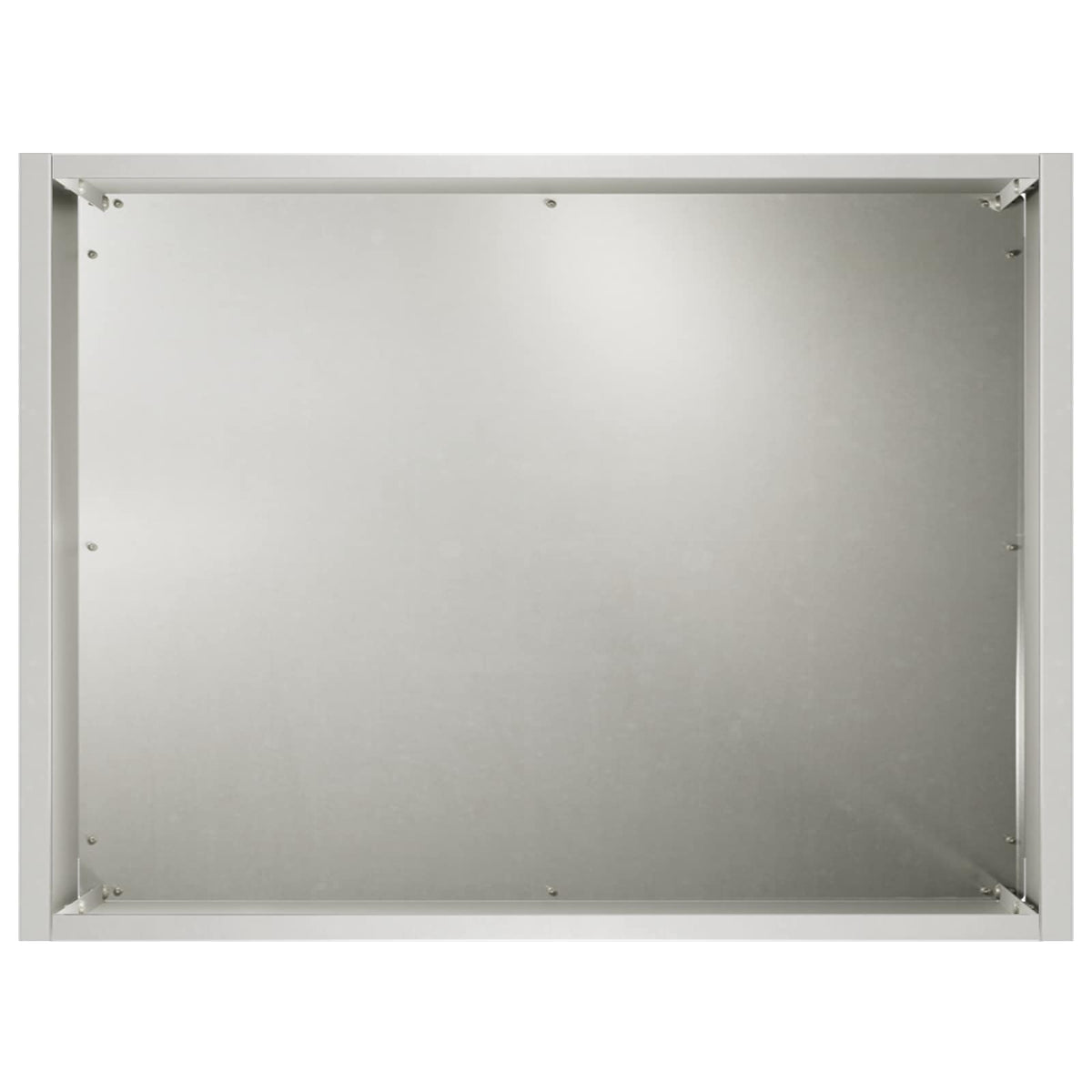 Plantenbak 2 st zilver 40 x 30 x 30 cm Roestvrij staal