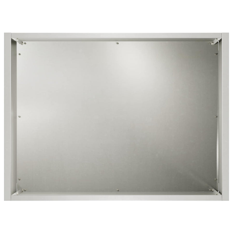 Plantenbak 2 st zilver 40 x 30 x 30 cm Roestvrij staal