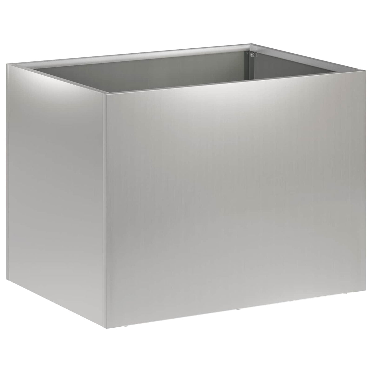 Plantenbak zilver 40 x 30 x 30 cm Gegalvaniseerd staal