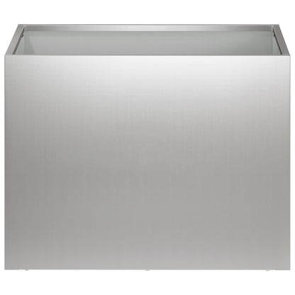 Plantenbak zilver 40 x 30 x 30 cm Gegalvaniseerd staal