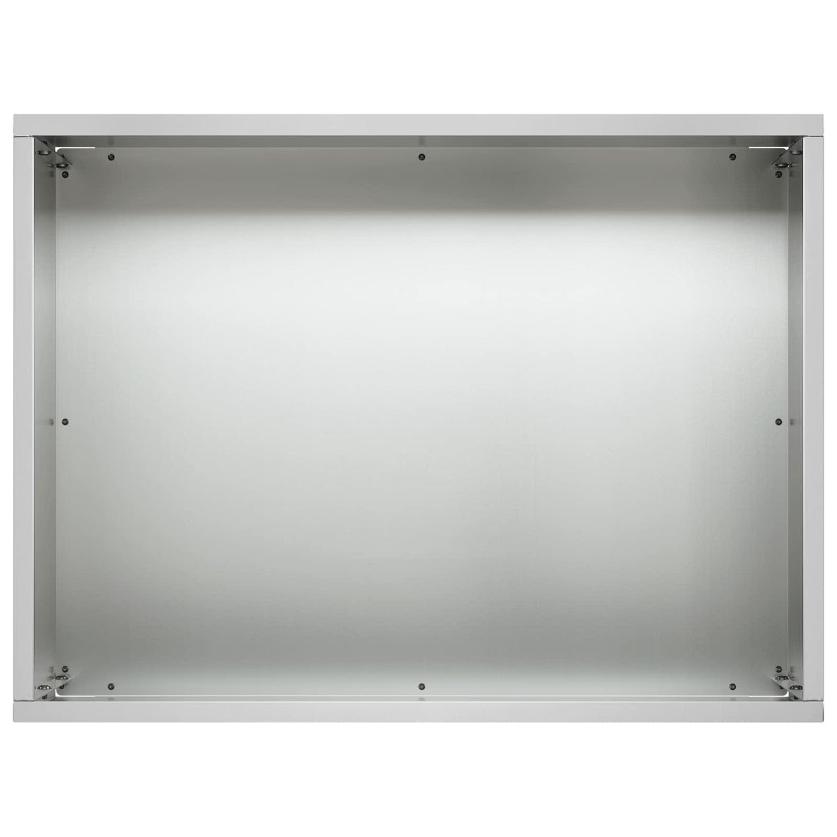 Plantenbak zilver 40 x 30 x 30 cm Gegalvaniseerd staal