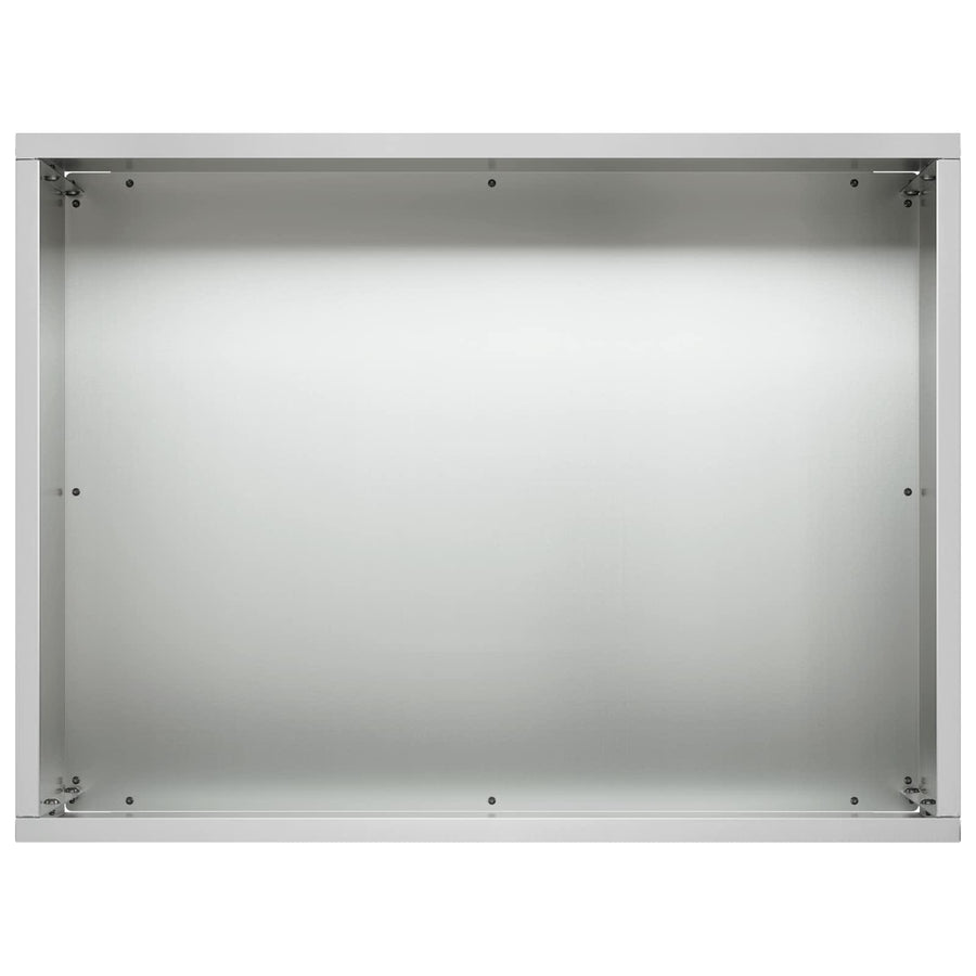Plantenbak zilver 40 x 30 x 30 cm Gegalvaniseerd staal
