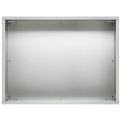 Plantenbak 2 st zilver 40 x 30 x 30 cm Gegalvaniseerd staal