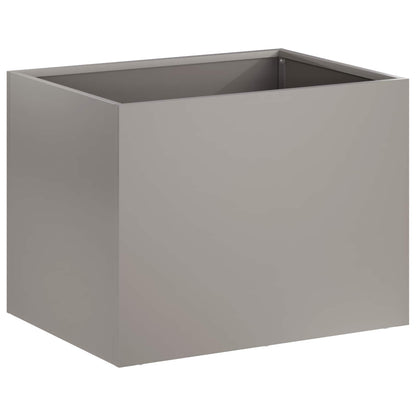 Plantenbak 2 st Roestkleurig 40 x 30 x 30 cm weervast staal