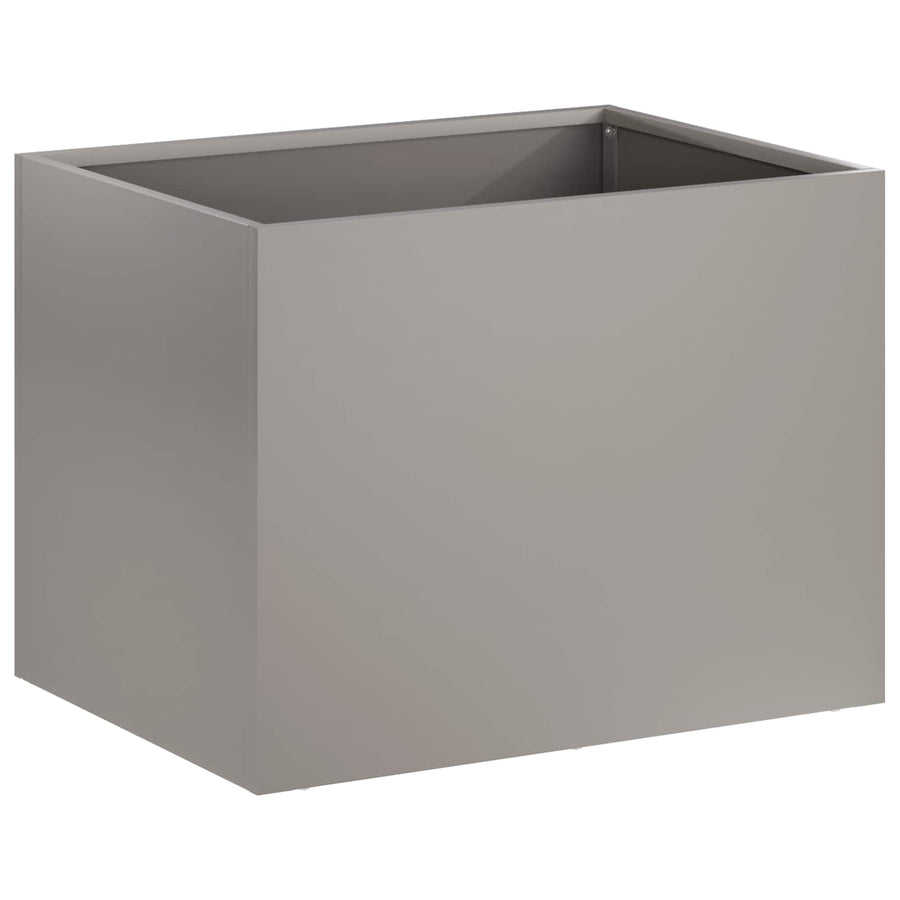 Plantenbak 2 st Roestkleurig 40 x 30 x 30 cm weervast staal