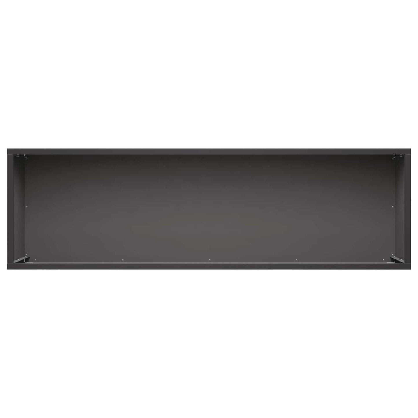 Plantenbak Zwart 80 x 30 x 30 cm Koudgewalst staal