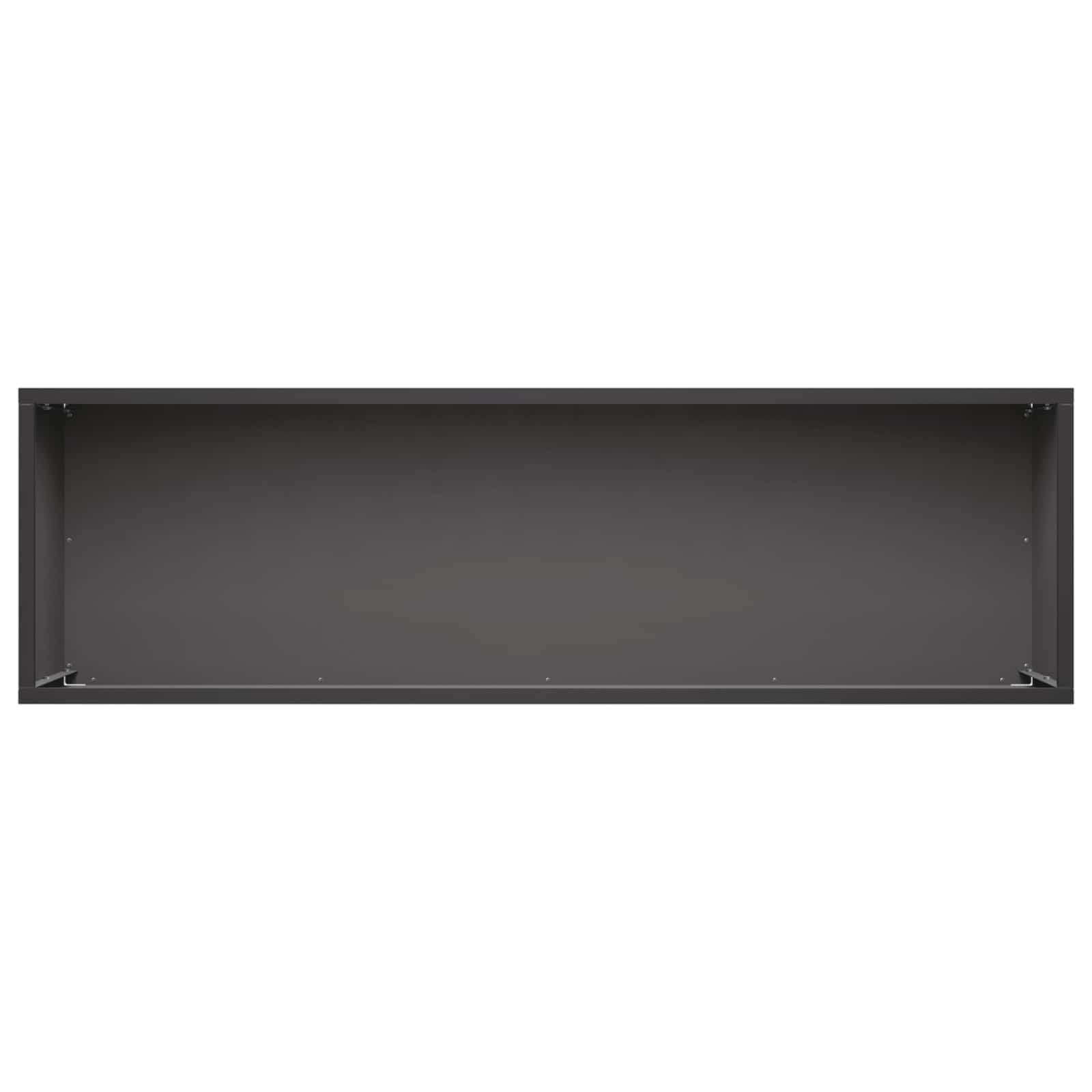 Plantenbak Zwart 80 x 30 x 30 cm Koudgewalst staal