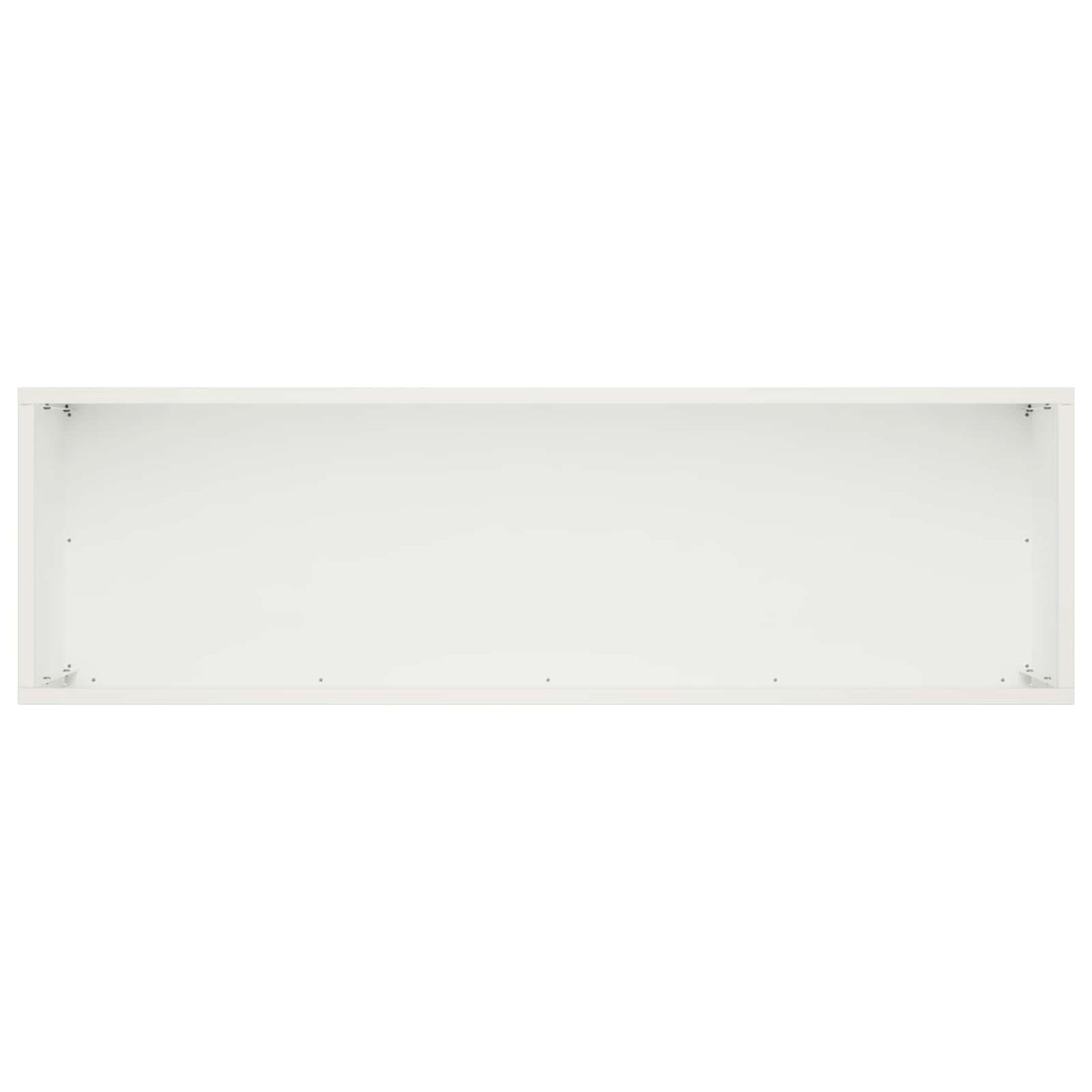 Plantenbak 2 st Wit 80 x 30 x 30 cm Koudgewalst staal