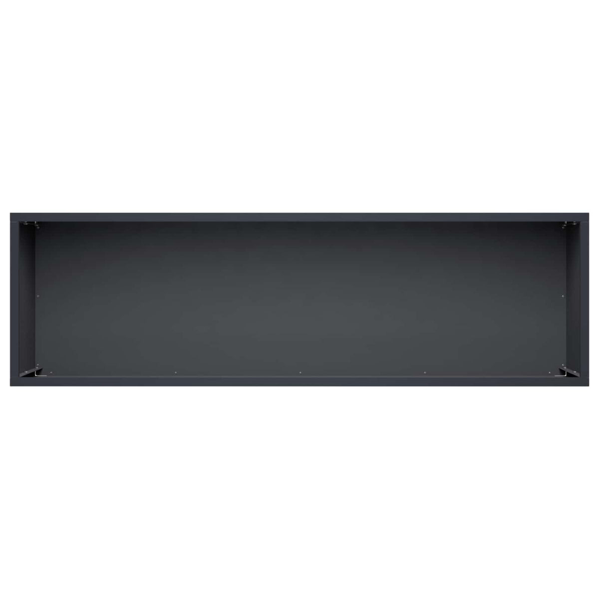 Plantenbak 2 st Antraciet 80 x 30 x 30 cm Koudgewalst staal