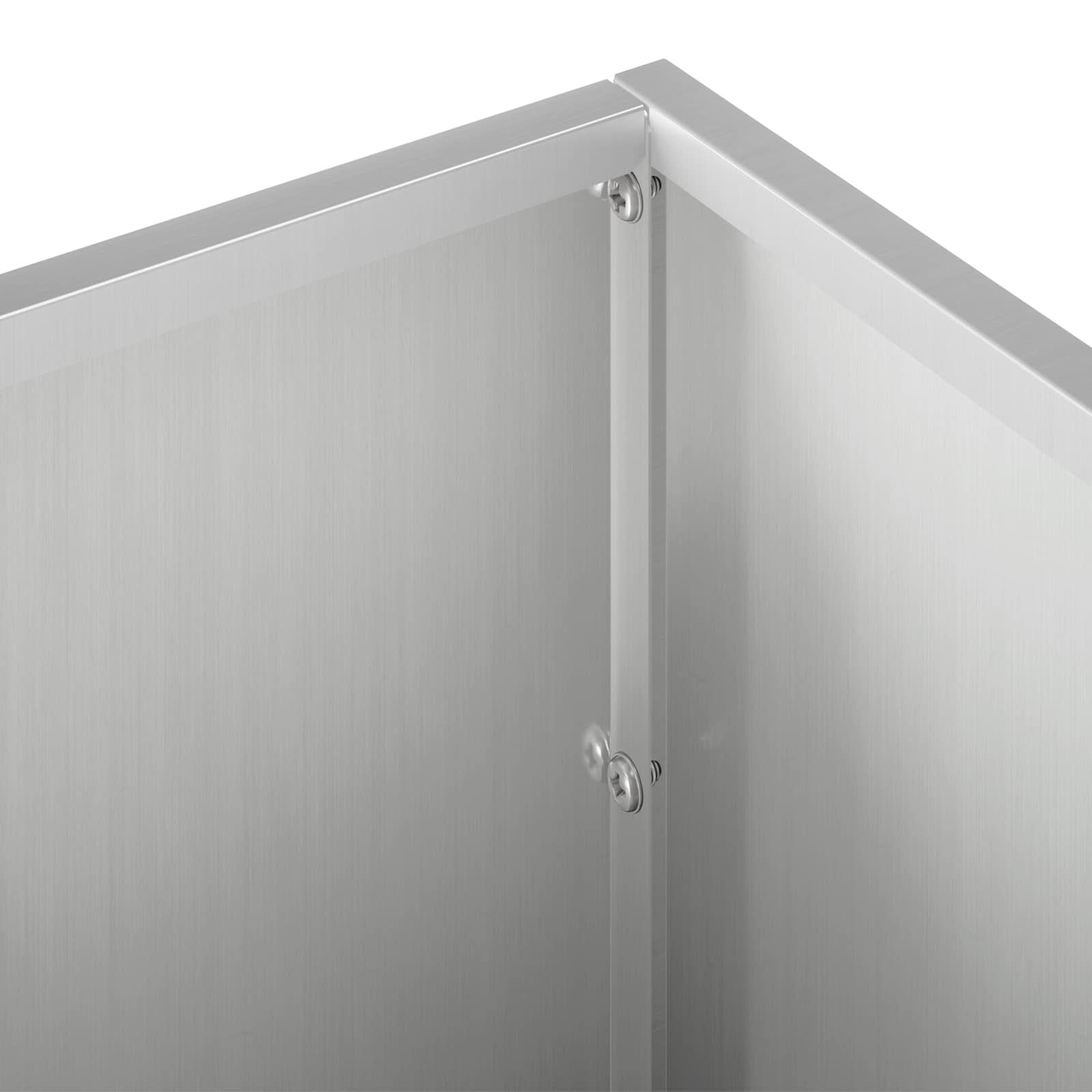 Plantenbak 2 st zilver 80 x 30 x 30 cm Gegalvaniseerd staal
