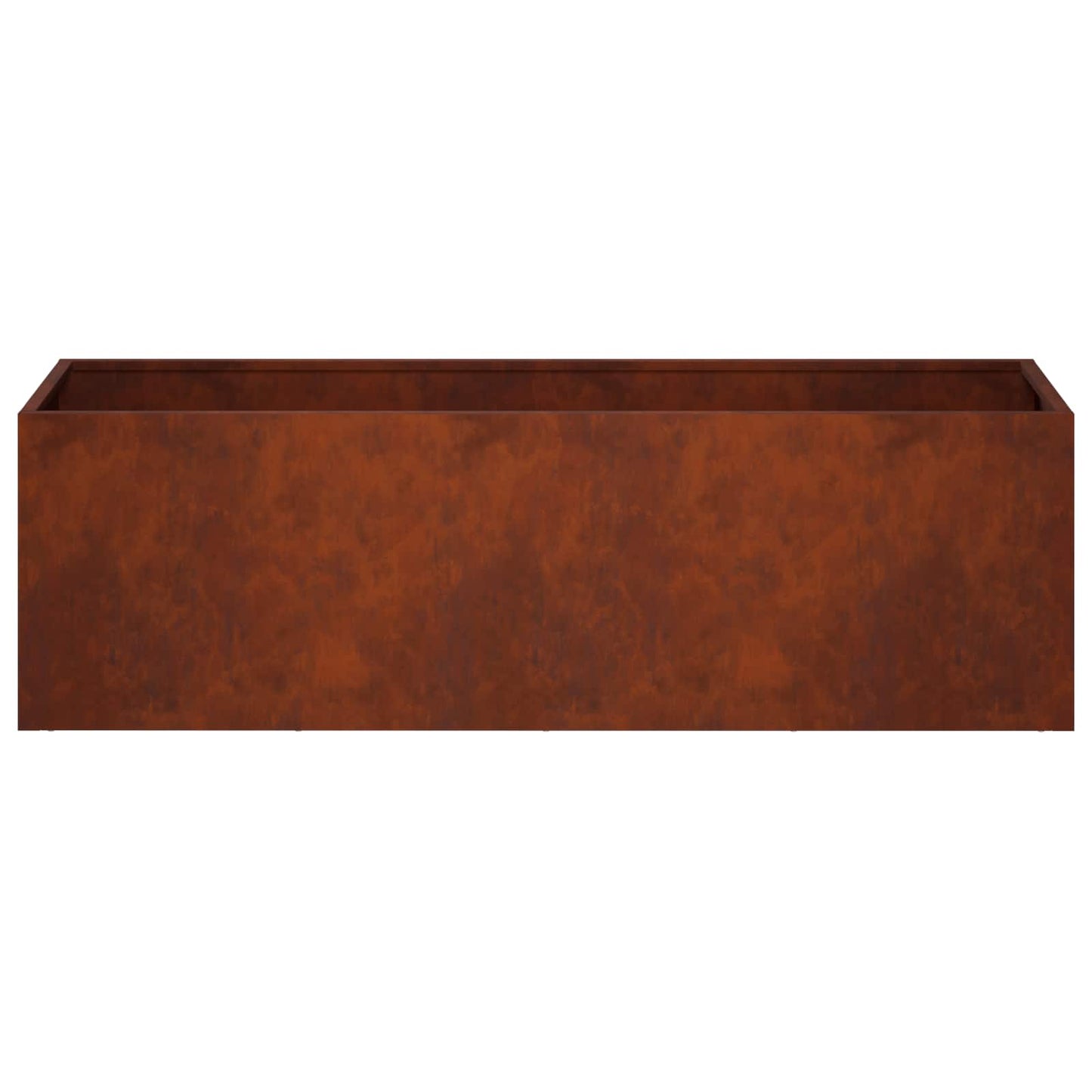 Plantenbak Roestkleurig 80 x 30 x 30 cm weervast staal